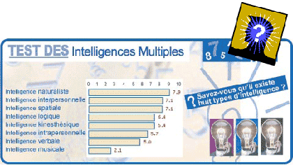 test intelligences multiples